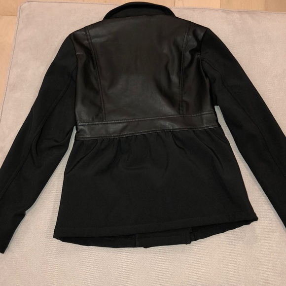 Black Military-Style Jacket - Picture 2 of 2